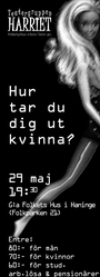 kvinna aff svart